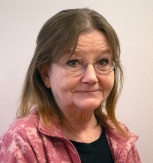 Päätoiminen pääluottamusmies Pirjo Lahikainen.